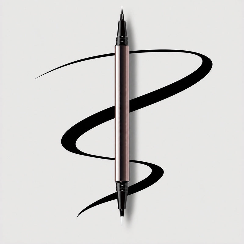 Dual-Tip Long-Lasting Liquid Eyeliner