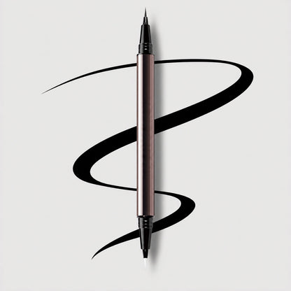 Dual-Tip Long-Lasting Liquid Eyeliner