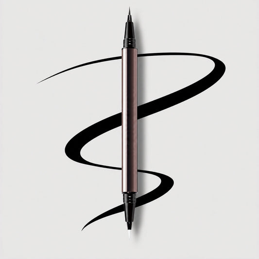 Dual-Tip Long-Lasting Liquid Eyeliner