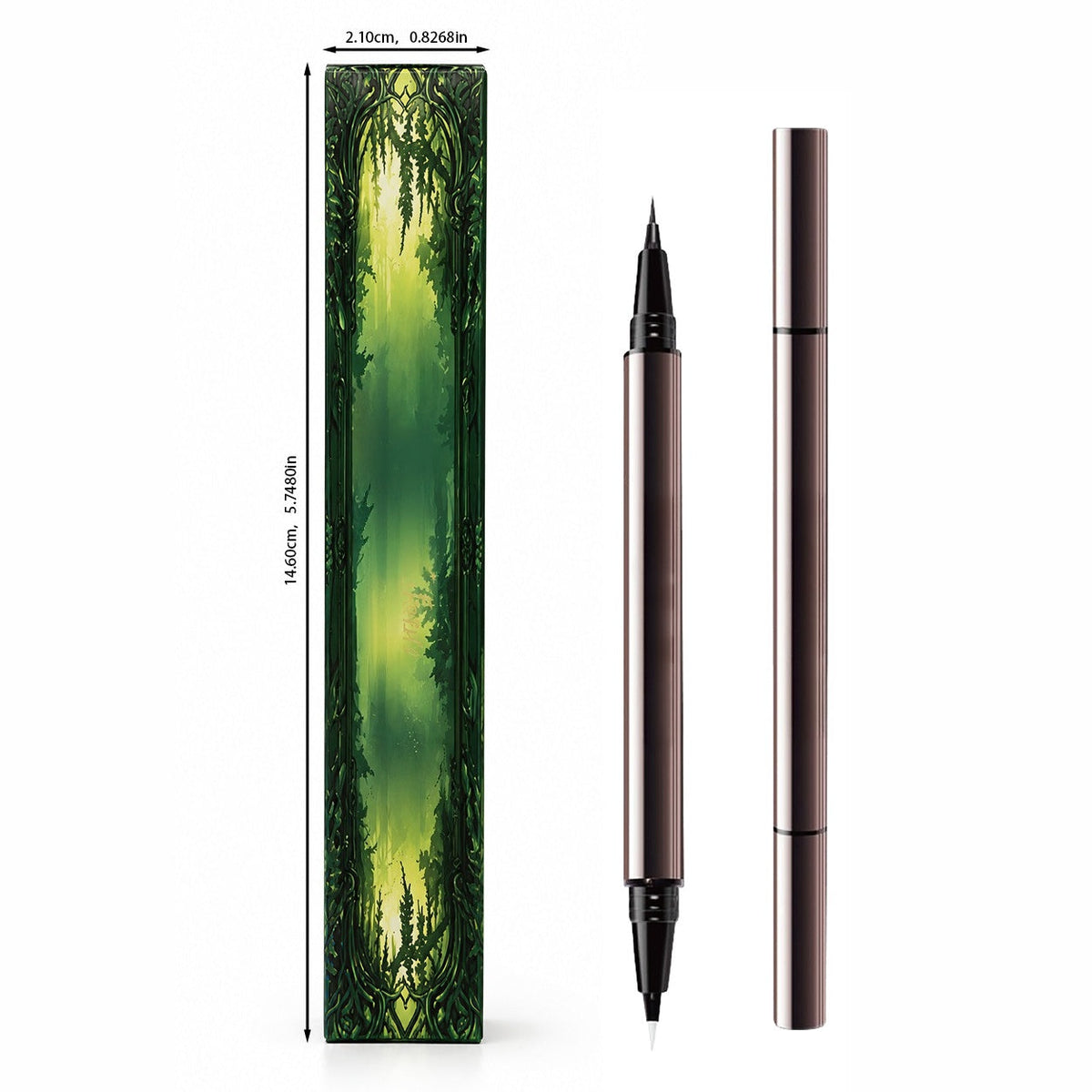 Dual-Tip Long-Lasting Liquid Eyeliner